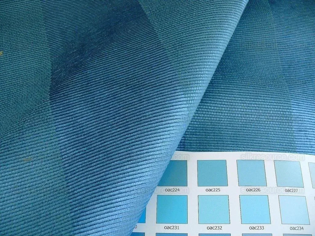 By Yd Lee Jofa Continental Velvet Stripe Sapphire Blue Heavy MSRP USD 156/yard