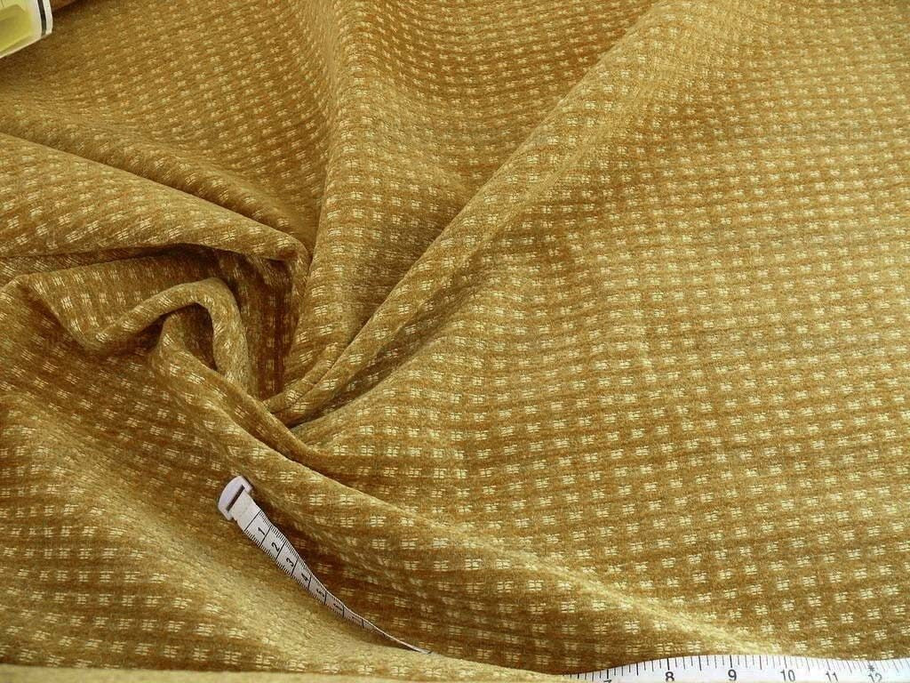 Lee Jofa Glenhurst Chenille "gilt" Gold Dotted Bty MSRP USD 276/Y