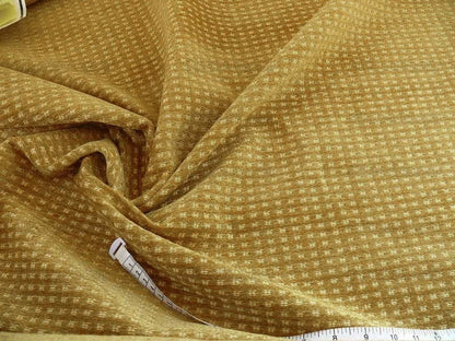 Lee Jofa Glenhurst Chenille "gilt" Gold Dotted Bty MSRP USD 276/Y
