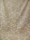 4.25YD LEE JOFA LEE JOFA VILLA LAMTE DAMASK CHAMPAGNE WHITE GRAN