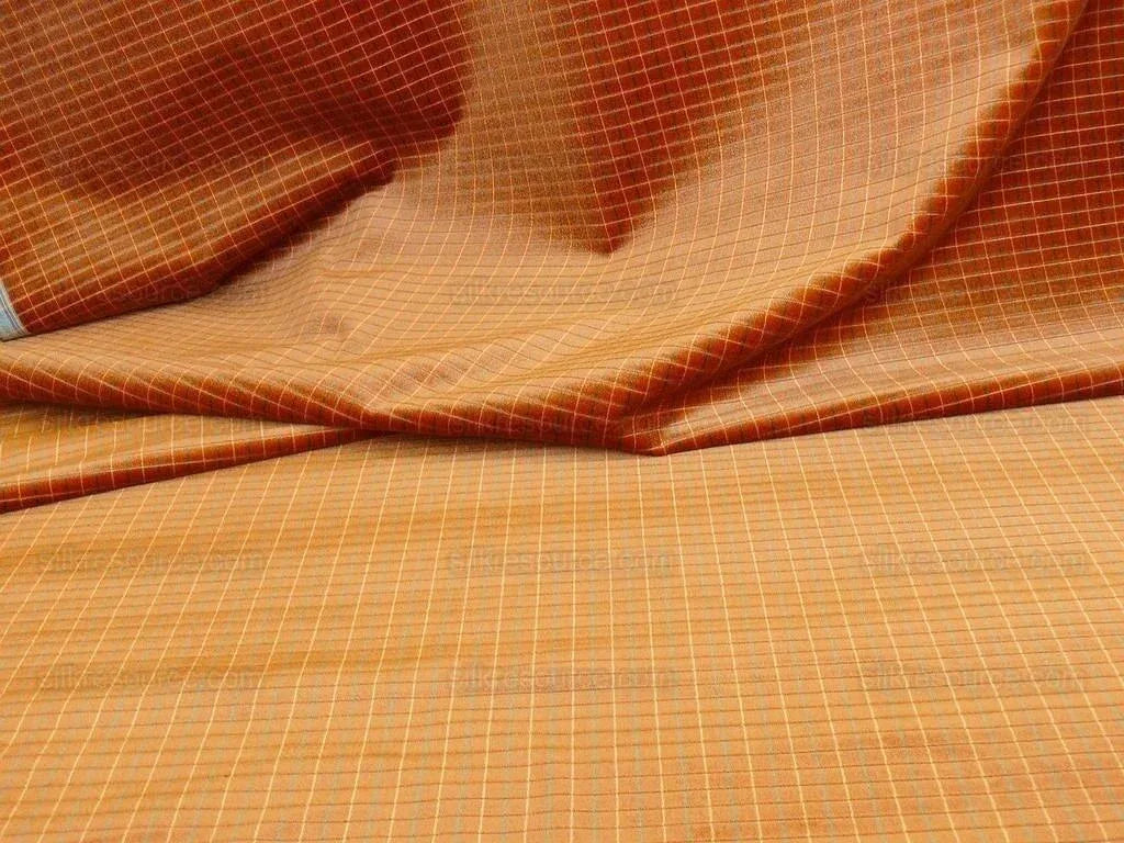 Lee Jofa Figaro Velvet Check Spice Gold Bty