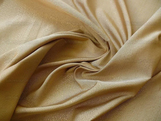 By yard  Lee Jofa Staccato Silk Weave Wheat Gold Beige Speckled Texture Silk MSRPUSD198/y