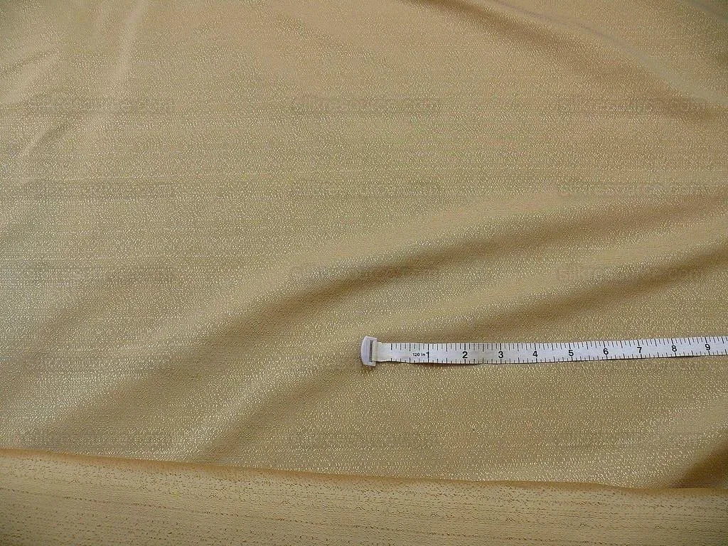 By yard  Lee Jofa Staccato Silk Weave Wheat Gold Beige Speckled Texture Silk MSRPUSD198/y