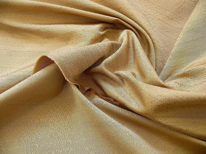 By yard  Lee Jofa Staccato Silk Weave Wheat Gold Beige Speckled Texture Silk MSRPUSD198/y