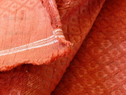 1y+ Lee Jofa Viroflay Gaufra Velvet "indian Red" Burnt Burgundy