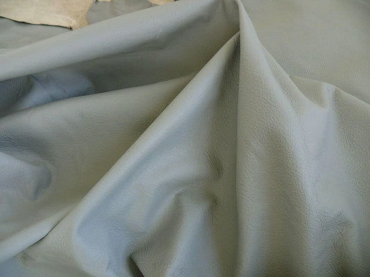 Hiend Italian Leather! 59 Square Feet Grey Leather Cow Hide 590