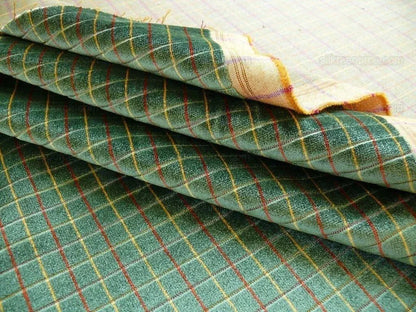 by yard Lee Jofa Figaro Velvet Check Forest Green Check Fr Italy