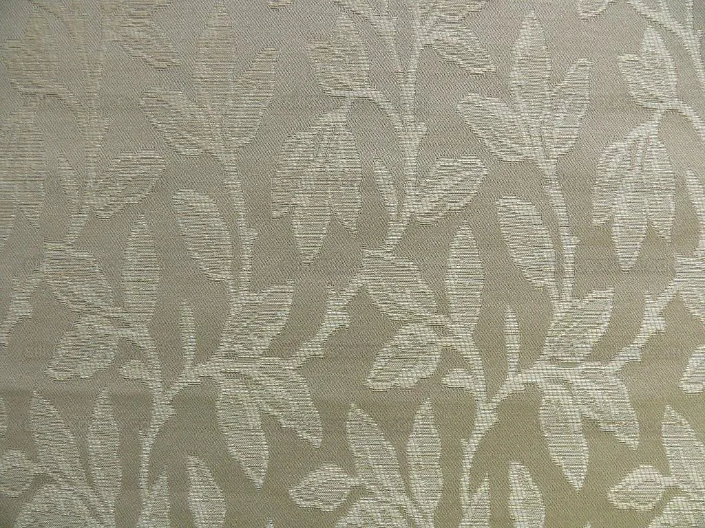 8.75Y LEE JOFA GRACEFIELD DAMASK "LINEN" TAUPE GREY FOLIAGE VINE