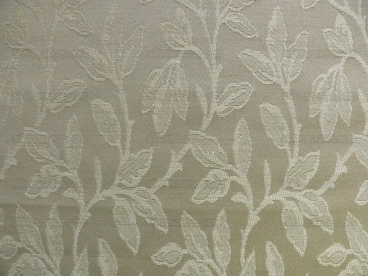 8.75Y LEE JOFA GRACEFIELD DAMASK "LINEN" TAUPE GREY FOLIAGE VINE