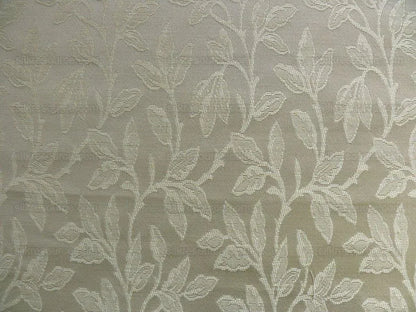 By yard Lee Jofa Gracefield Damask "LINEN" Taupe Grey Foliage Vine Art Nouveau from France MSRP 156/Y
