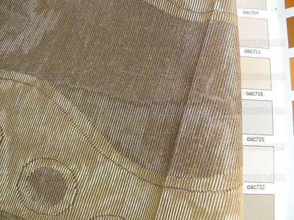 Lee Jofa Tivoli Moire River Curvy Stripe "taupe" Grey Silver