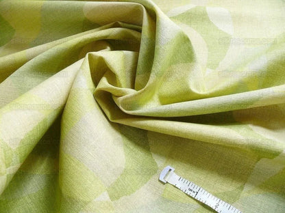 Lee Jofa Dunlap Linen Print Bubbles! "moss" Spring Green Celery Apple Green Modern Art MSRP USD 176/yard
