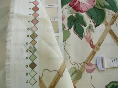 8y Brunschwig &amp; Fils Collette's Garden Print Pink Blush MSRP USD 212