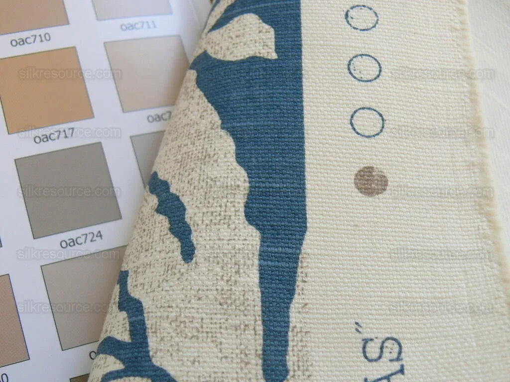 6y Brunschwig & Fils Gaston Y Daniella Tebas Lapis Blue Damask Floral