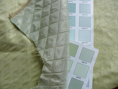 Kravet Couture Silk Matelasse Flirty Celadon Lite Sage Green Mint MSRP USD 169/y