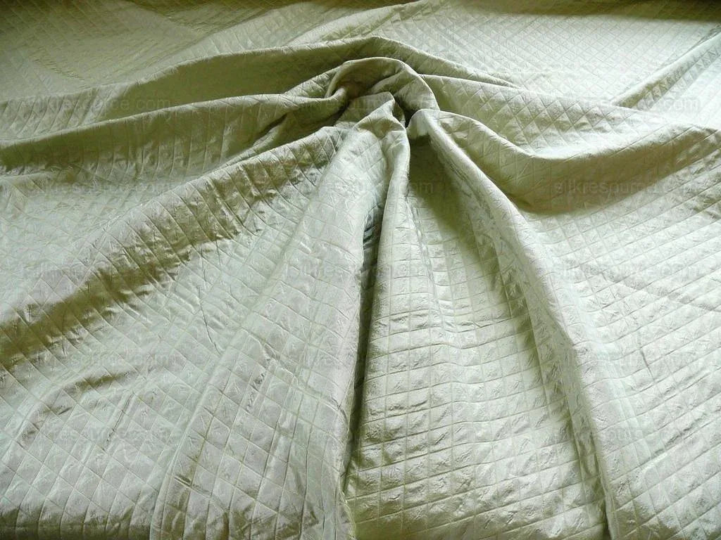 Kravet Couture Silk Matelasse Flirty Celadon Lite Sage Green Mint MSRP USD 169/y