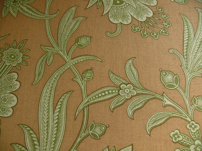 11.75y Cowtan &amp; Tout Rue Jacob Jacobean Flower Print Terri Cotta