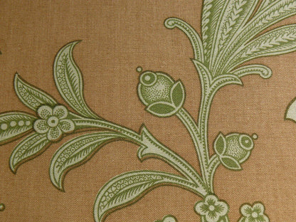 11.75y Cowtan &amp; Tout Rue Jacob Jacobean Flower Print Terri Cotta