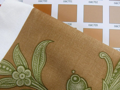 11.75y Cowtan &amp; Tout Rue Jacob Jacobean Flower Print Terri Cotta