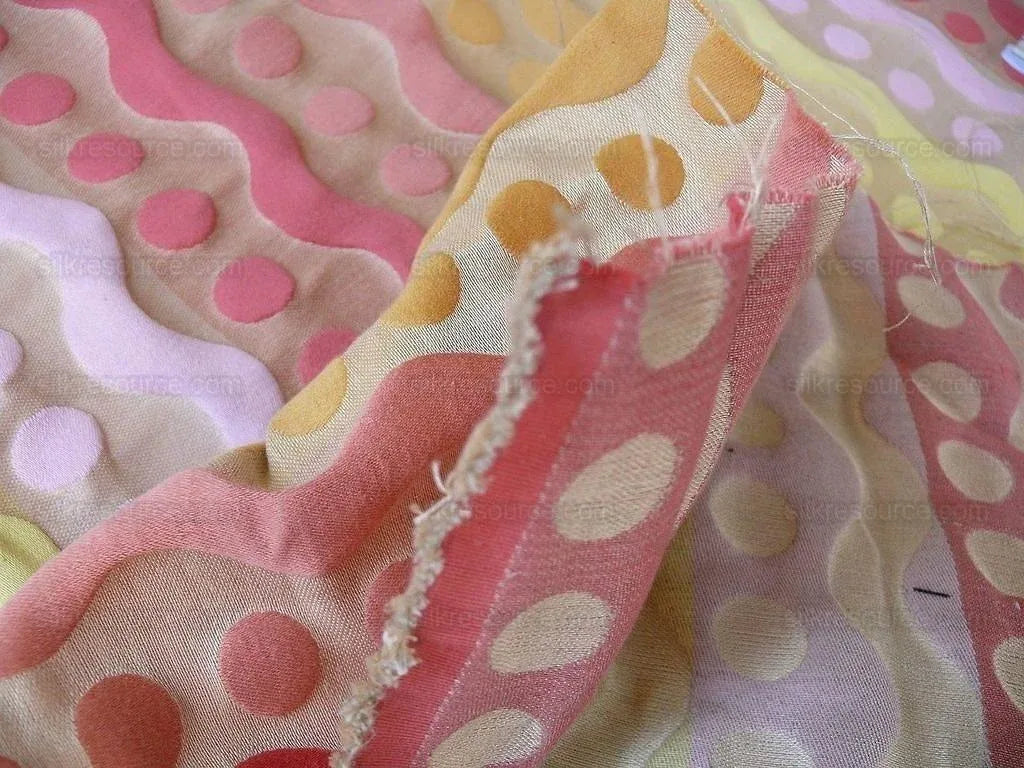 Kravet French Chic! "seeing Spots" Curvy Stripe Light Yellow Lil