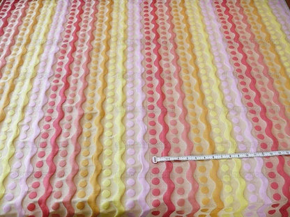 Kravet French Chic! "seeing Spots" Curvy Stripe Light Yellow Lil