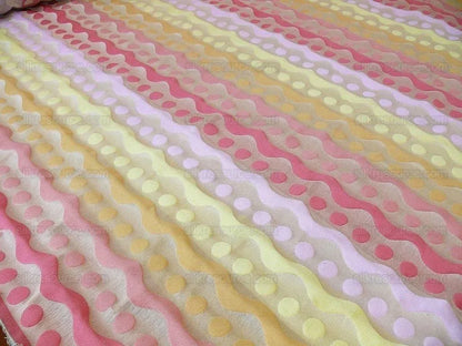 Kravet French Chic! "seeing Spots" Curvy Stripe Light Yellow Lil