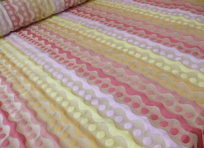 Kravet French Chic! "seeing Spots" Curvy Stripe Light Yellow Lil