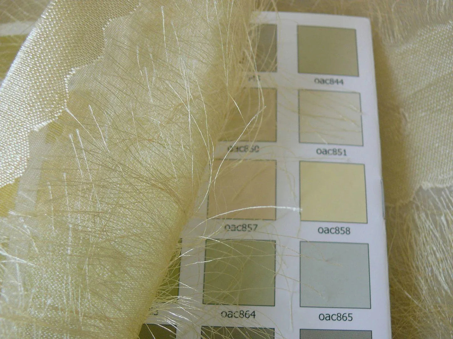 BY YARD Kravet Eyelash Flapper 100%silk Organza Sheer Gold MSRP USD100/y
