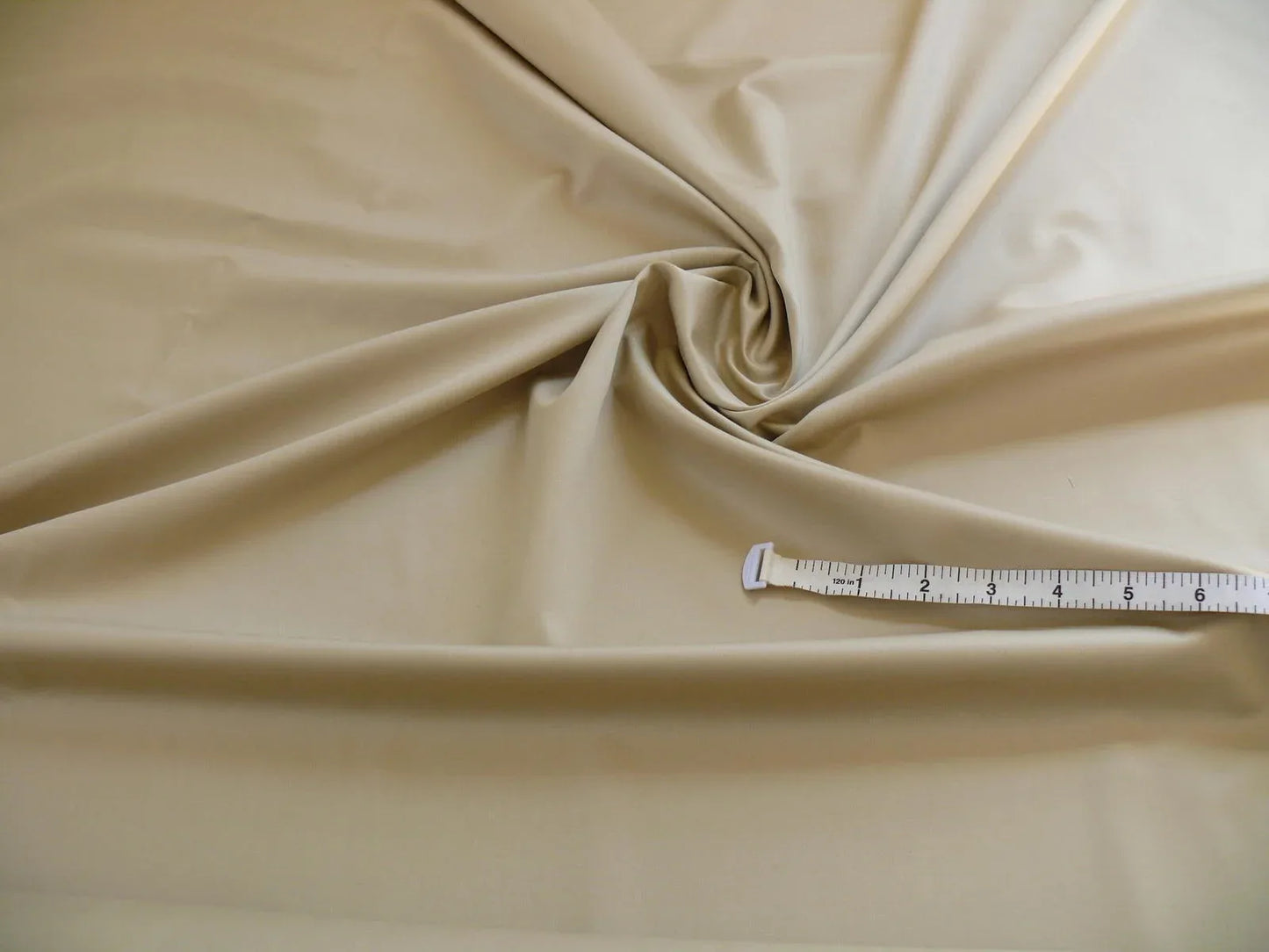 14.375yard+ Robert Allen Lustre Sheen Tussah 100%cotton Japan Beige Grey