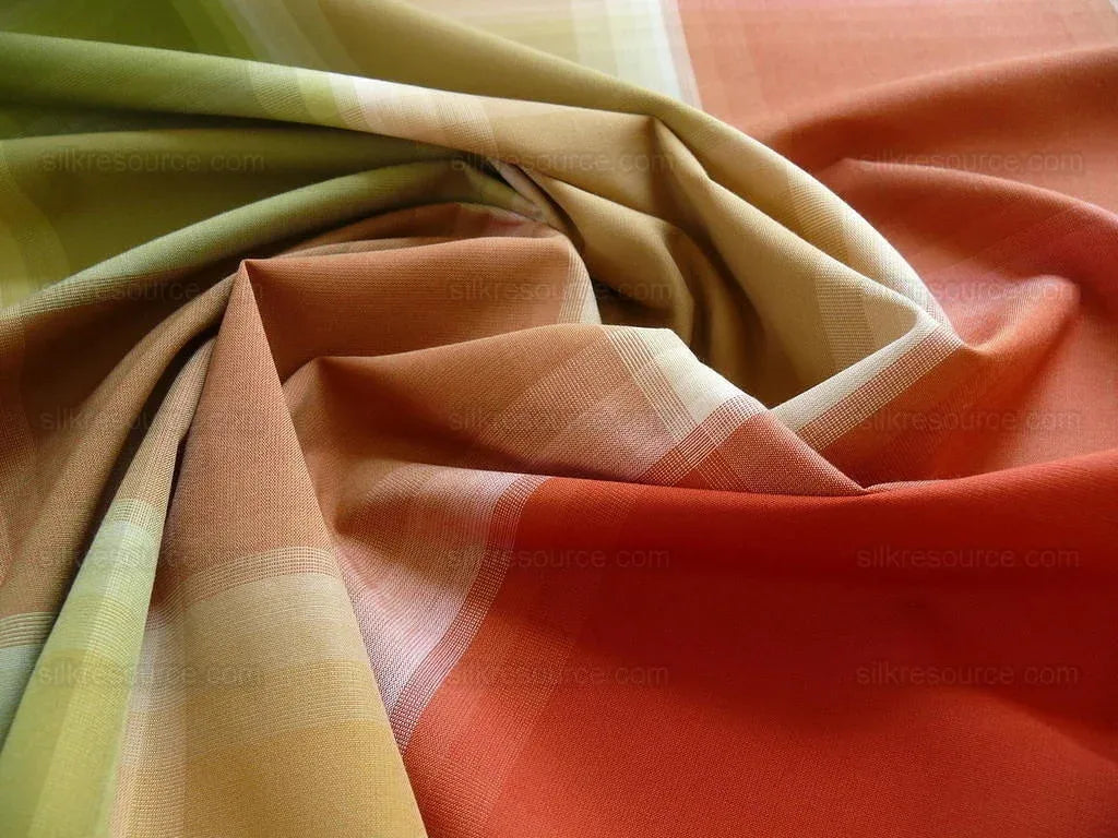 by yard Donghia Bergamo Modern &amp; Happy Colorful Plaid Ombre MSRP USD175/y #928