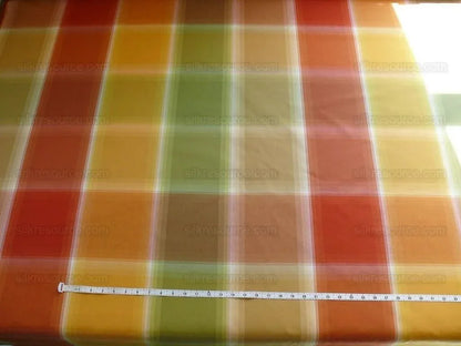 by yard Donghia Bergamo Modern &amp; Happy Colorful Plaid Ombre MSRP USD175/y #928