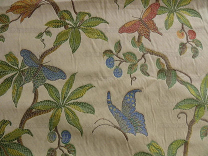 Bty Old World Weavers Butterfly Trellis Lampas