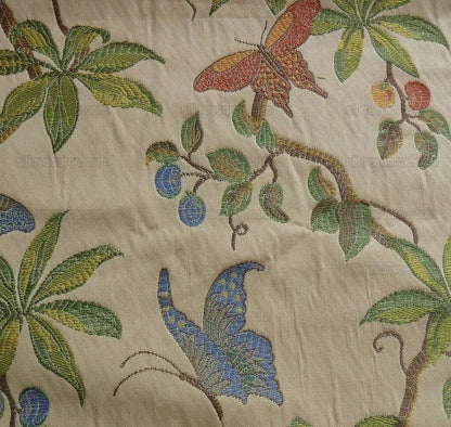 Bty Old World Weavers Butterfly Trellis Lampas