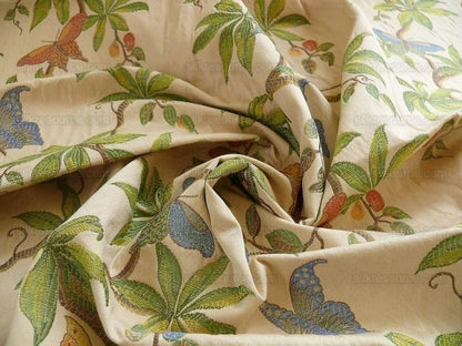 Bty Old World Weavers Butterfly Trellis Lampas