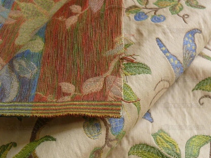 Bty Old World Weavers Butterfly Trellis Lampas