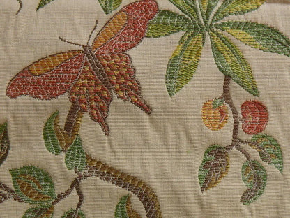 Bty Old World Weavers Butterfly Trellis Lampas