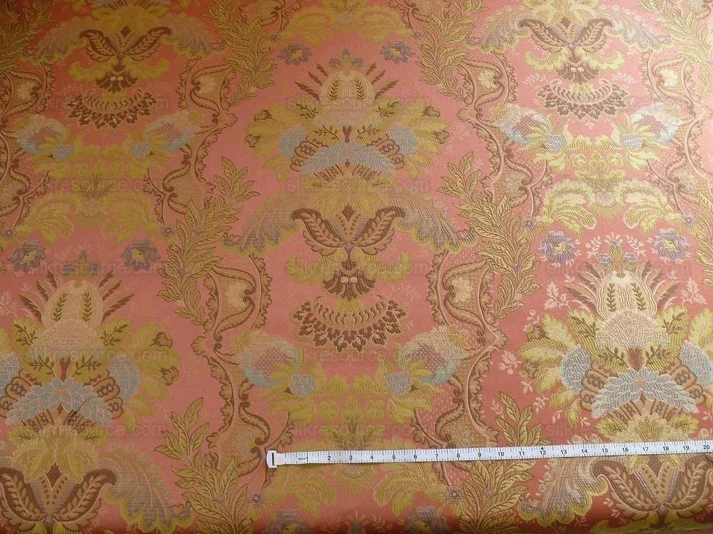 4.125yds Beacon Hill "summer Sun" In Hibiscus MSRP USD 136