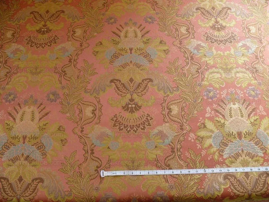 4.125yds Beacon Hill "summer Sun" In Hibiscus MSRP USD 136