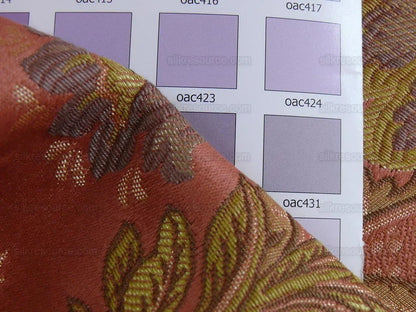 4.125yds Beacon Hill "summer Sun" In Hibiscus MSRP USD 136