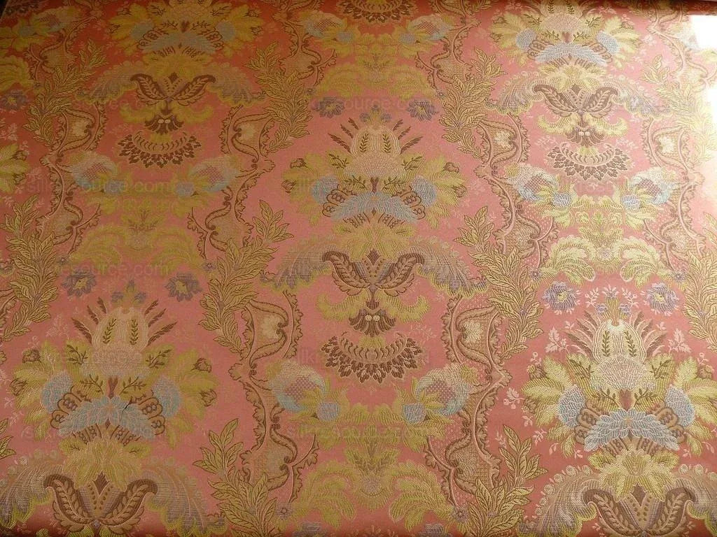 4.125yds Beacon Hill "summer Sun" In Hibiscus MSRP USD 136