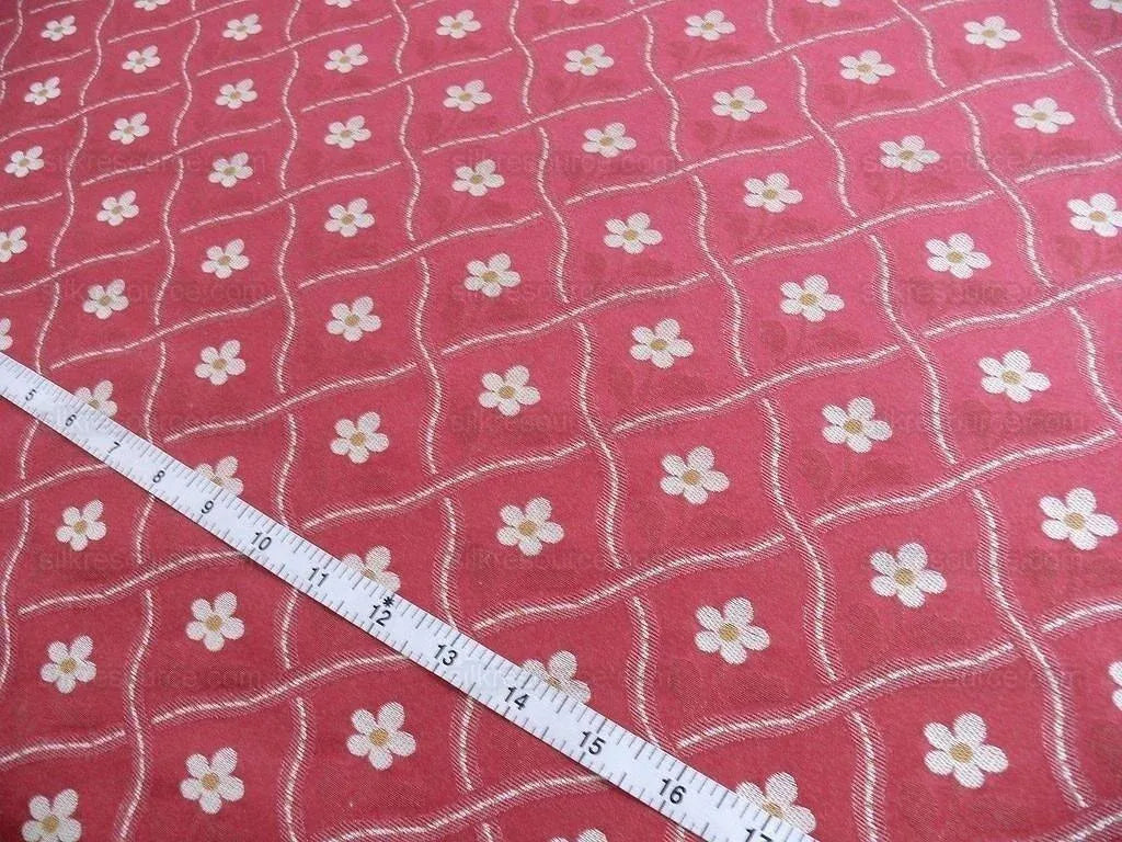 7.8y Scalamandre La Favorita Treillage Petite Rose Trellis Lampa