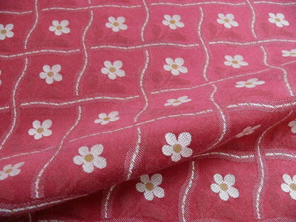 7.8y Scalamandre La Favorita Treillage Petite Rose Trellis Lampa