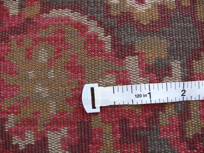 By yard Lee Jofa Carpet Bag Red Pink On Espresso MSRP USD 396/Y