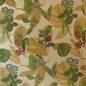 TROPICAL FLOWERS & FOLIAGE on Cream BTY