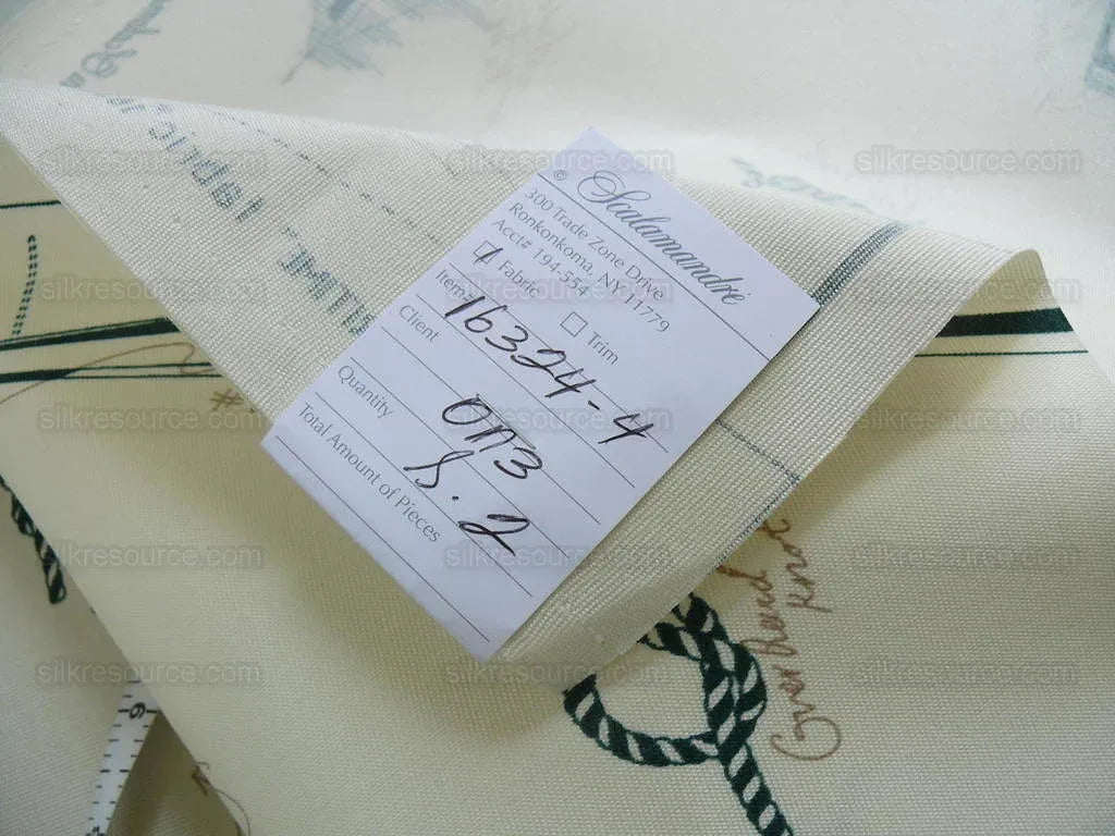 Scalamandre "maritime" Indoor/outdoor, Evergreen Bty