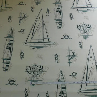 SCALAMANDRE "MARITIME" INDOOR/OUTDOOR, EVERGREEN BTY