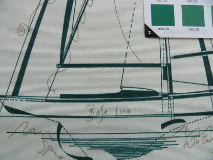 Scalamandre "maritime" Indoor/outdoor, Evergreen Bty