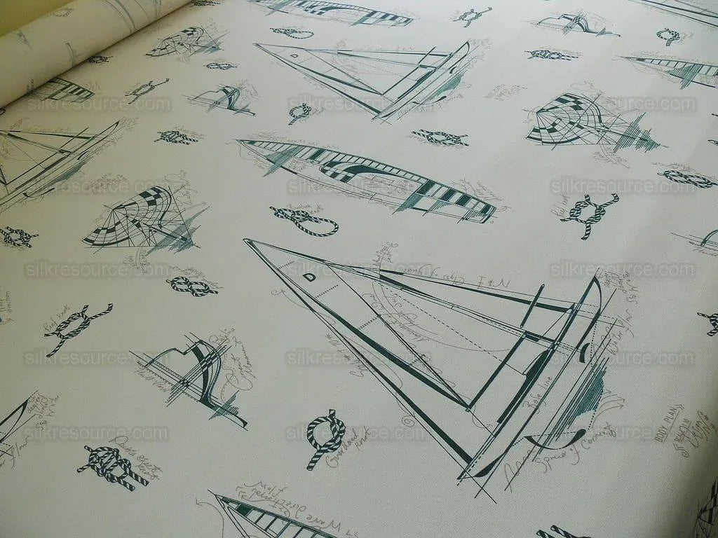 Scalamandre "maritime" Indoor/outdoor, Evergreen Bty