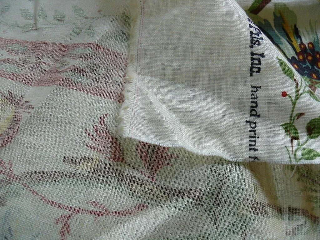 Brunschwig & Fils Le Lac Border Linen Print Bty