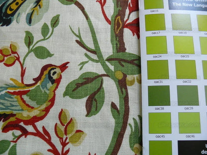 Brunschwig & Fils Le Lac Border Linen Print Bty